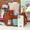 Nova Bolsa Ita DIY Original Estilo Anime Versão Pequena para Cartões, Bolsa Transversal Fofa de Nicho Pequena Capacidade para Meninas do Ensino Médio