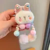 Diadema Infantil Estilo Coreano Banda para el Cabello Kuromi Lana Linda Dibujo Animado Goma Elástica Bola para Cola de Caballo Niña Accesorio para el Cabello