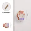Gancho de Madera de Haya Gatito Oso Nube Gancho sin Clavos Cachorro Lindo Creativo Tirador de Armario
