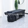 Cama de champú para terapia de cabeza con lavabo de cerámica transfronterizo, acero inoxidable para barbería, salón de belleza especial, circulación de agua, fumigación, masaje tailandés