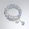 Explosões Super Fada Mori Cristal Lua Pulseira Feminina Design de Nicho Estudante Joker Cor Doce Pulseira de Namorada
