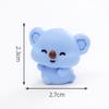 Boneca de Pelúcia Koala Fofa Decoração DIY Acessório Saco Surpresa Carro Mesa Resina Pequeno Ornamento Criativo