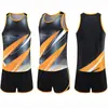 Conjunto de Ropa de Atletismo para Hombres y Mujeres, Ropa de Entrenamiento Fitness, Chalecos, Ropa Infantil, Carreras de Distancia Corta, Maratón, Ropa Deportiva para Examen Físico y Competición