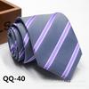 Corbata de Hombre Negocios Corbata Formal Poliéster Novio Boda Festiva Rayasd Corbata de 8cm Punto Venta al por Mayor