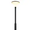 Luzes solares de jardim à prova d'água para paisagismo, luzes de rua externas, luzes de rua ultrabrilhantes para área cênica de parque de villa, luzes solares de jardim