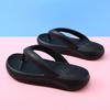 Chanclas para Mujer Verano Ropa Exterior Moda Resistente al Desgaste Antideslizantes Sandalias EVA Hogar Combinación Total Slip-on Pies Libres Sandalias
