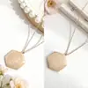 Nueva versión coreana de collar de oro rosa personalizado, de acero de titanio y alta calidad, con cadena de clavícula y un solo diamante, a precio especial y muy vendido para mujer.