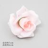 Flor artificial rosa flor cabeça flor flor artificial flor de seda diy material caixa de presente de casamento guirlanda acessórios de decoração de mesa
