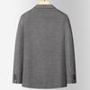 Traje Laishbert Otoño e Invierno Rayado Sin Planchado Elástico para Hombre Traje para Jóvenes y Mediana Edad Slim Moderno Traje Casual Individual para Hombre