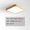 Lámpara de Techo Color Madera Natural Estilo Japonés Wabi-Sabi Iluminación Estilo Madera Crema Lámpara de Sala de Estar Paquete de Tres Habitaciones Dos Salas de Estar