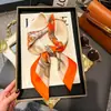 2025 Bolso Estilo Versátil Atado al Cuello 70 Modelos para Mujer Nuevo Pañuelo de Seda Pañuelo Cuadrado Primavera Otoño Estilo Coreano Protección Moda Bufanda para el Cuello Pañuelo Retro