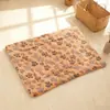 Ninho de Animal de Estimação Transfronteiriço Outono e Inverno, Cama de Gato Longa de Pelúcia, Ninho de Gato Donut, Tapete de Cochilo para Cachorro Quente Ampliado, Suprimentos para Animais de Estimação