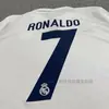 Camisa de Futebol Real Madrid Manga Longa Retro Número 7 Ronaldo Temporada 16-17 Atacado