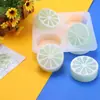 Molde de Silicone para Assar Bolo Molde para Sabonete Artesanal Laranja Limão Molde para Assar Sobremesa