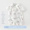 Macacão de bebê de verão roupas de escalada para bebê macacão de recém-nascido sem costura roupa de bebê roupa de bebê fina