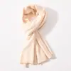 Novo Cachecol de Cashmere Liso, Xale Quente, Respirável e Não Abafa, Venda Direta da Fábrica Atacado, Cachecol de Moda de Alta Qualidade