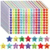 Pegatinas Láser de Cara Sonriente de Venta Caliente Transfronterizas Decoración para Tablas de Recompensas Infantiles Pegatinas Autoadhesivas Etiquetas Autoadhesivas