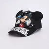 Gorras Europeas y Americanas para Niños, Gorra de Béisbol con Pico de Pato de Dibujos Animados 3D, Gorra de Béisbol de Ratón para Primavera y Otoño, Sombrero de Sol de Dibujos Animados para Exteriores