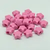 14*9mm Material Acrílico Estrela de Cinco Pontas Contas com Furo Grande Materiais para Miçangas Artesanais DIY Acessórios de Vestuário Contas