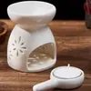 Quemador de aromaterapia de calor indirecto quemador de incienso de aceite esencial quemador de incienso difusión duradera aroma a incienso quemador de aromaterapia quemador de incienso de cerámica