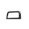 Adecuado para Audi A6A7 2012-2018, interruptor de maletero de fibra de carbono, volante a la izquierda, película decorativa, accesorios de modificación de automóvil