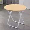 Mesa de comedor redonda pequeña plegable fabricante venta al por mayor para uso en el hogar en apartamentos pequeños y propiedades de alquiler, mesa redonda simple