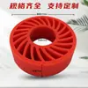 Accesorios Alimentador Máquina de Cartón Rueda Solar de Poliuretano Rueda Alimentadora Rueda de Presión Máquina Ranuradora Rueda de Goma Rodillo con Anillo de Goma