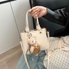 Bolso de mano informal para mujer, nuevo, de moda, para temporada, principios de primavera, sencillo, combinable con todo, bolso bandolera de tela.