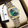 Relojes de lujo para pareja marca Binbang, nuevos relojes de pulsera de cuarzo luminosos impermeables estilo negocios, un producto popular transfronterizo para exportación al por mayor