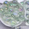 16 mm de alto transparente chapado UV multicolor multicolor corte múltiple planeta disco cuentas colgantes material para joyería hecha a mano DIY accesorios de cuentas