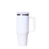 Taza Termo de Acero Inoxidable 304 Color Sólido 40 oz Gran Capacidad con Popote para Coche Portátil para Mantener Frío Hielo Personalizable