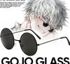 Peluca Gojo Satoru Blanca Cos Hechizo Retorno Anime Natural Transpirable Seda de Alta Temperatura Peluca Cosplay Masculina Pelo Corto