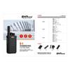 Aplicable a huamei s338 de alta gama walkie-talkie de frecuencia de una tecla s 1.98 millones puede coincidir con la frecuencia segundos menos de 618 628