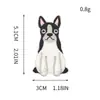Patches bordados de desenho animado, decorações fofas de animais para roupas, patches termocolantes, bordados criativos para computador, direto da fábrica