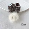 Accesorios de Tela a Cuadros de Peluche de Dibujos Animados para Año Nuevo Bolsas Semi-Terminadas para DIY, Zapatos, Accesorios para Flores, Leggings, Accesorios para Ropa