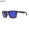 Kdeam Gafas de Sol Polarizadas Populares Europeas y Americanas Cuadradas Deportivas Casuales Unisex para Exteriores Kd156