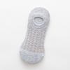 Calcetines de verano para mujer, de malla, invisibles, con aire acondicionado, huecos, transpirables, de silicona, antideslizantes, calcetines náuticos para mujer, calcetines de algodón para mujer.