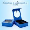 Caixa de Embalagem de Medalha Atacado de Fábrica Caixa de Embalagem de Medalha de Lembrança de Maratona Caixa de Presente Flip Caixa de Embalagem de Medalha