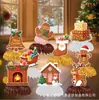 Comércio Exterior Transfronteiriço Novos Produtos Artigos para Festa Decorações de Festa de Natal Decorações de Mesa Colmeia de Natal Arranjo