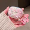 Flor Estrela Laço Cereja Urso Desenho Animado Adequado para Capa de Fone de Ouvido Huawei Pro5 Capa de Fone de Ouvido Pingente Pro3 Pro4