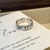Anillos Lindos de Animales para Mujer, Moda Retro Personalidad Oso y Conejo Anillos Ajustables para Dedo Índice
