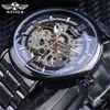 Nuevo Ganador Estilo Europeo y Americano Moda Masculina Casual Hueco Movimiento Mecánico Reloj Mecánico Automático Venta al por Mayor