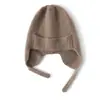 ¡Gadgets de Moda! Gorros de Cachemir Estilo Retro con Protección para los Oídos para Hombres y Mujeres, Suaves Gorros Lei Feng, Gorros de Lana, Gorros de Piloto