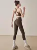 Roupa Esportiva Plus Size para Mulheres Gordas 2026 Nova Roupa de Yoga Fitness Corrida Roupa Esportiva Pilates Treinamento Deslumbrante