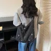 Bolsa Nueva de Estilo Otoño e Invierno 2025 de Gran Capacidad Moda Casual Personalizada Bolso de Hombro Nicho Ruiying Bolso Tote