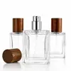 Botellas dispensadoras de perfume de alta gama 10/20/30ml 50ml 100ml botellas vacías de spray portátiles dispensadores de muestras de vidrio