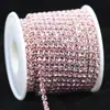 Corrente de Strass DIY com Garras Coloridas, Joias DIY Banhadas a Prata, Acessórios para Capa de Celular