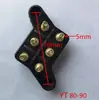 Bloque de terminales de motor de escritorio YT, piezas de repuesto para motor, bloque de terminales diagonal, motor