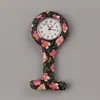 Venta al por mayor directa de fábrica, reloj de enfermera de silicona, reloj de enfermera de silicona con transferencia de agua, color del reloj de enfermera, reloj de enfermera