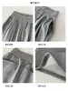 Pantalones deportivos de estilo americano para mujer, nueva colección otoño 2026, estilo holgado y casual, adecuados para figuras petite, con un diseño de pierna recta ancha y caída.